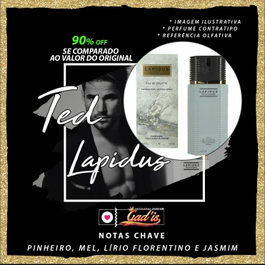 Perfume Similar Gadis 95 Inspirado em Lapidus Contratipo